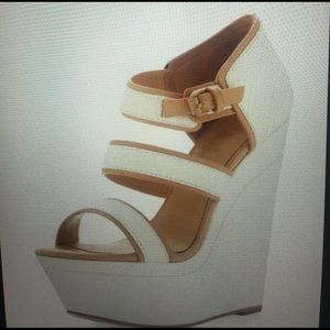 L.a.m.b. Inesa Snakeskin Wedge