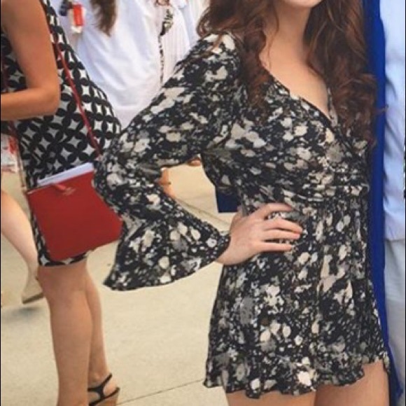 Free People flowered romper - Picture 2 of 3