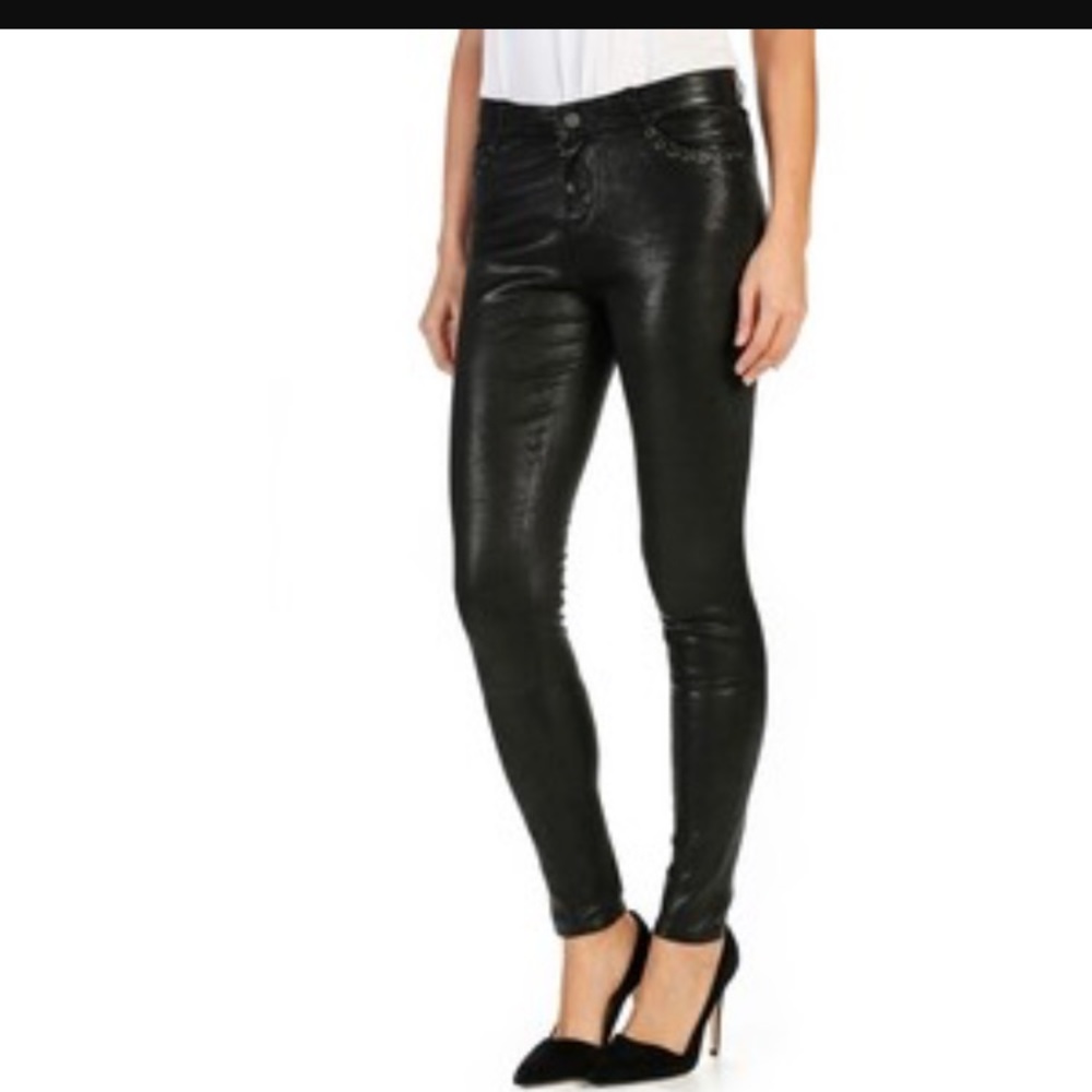 PAIGE Denim REAL leather pants!!! BRAND NEW!!