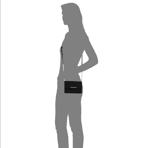 Michael Kors Jet Set Travel Large Phone Crossbody - Picture 8 of 8