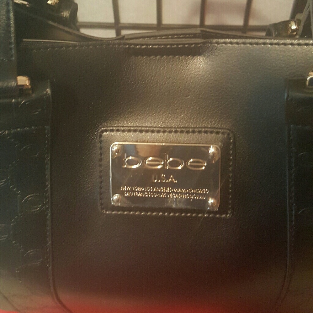 Bebe purse plus clutch