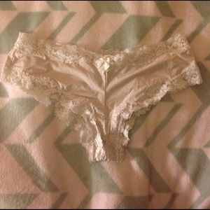 Light pink cheeky lace panties