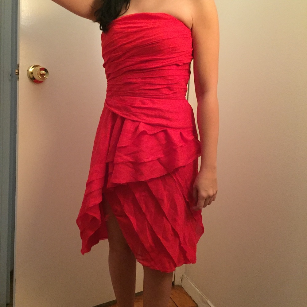 Red hot salsa dress from intermix