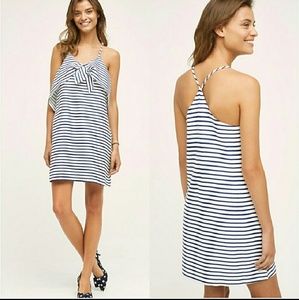 NWOT ANTHROPOLOGIE ahoy stripped shift dress