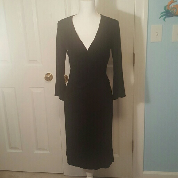 Max Studio Dresses & Skirts - Black Max Studio wrap dress size small
