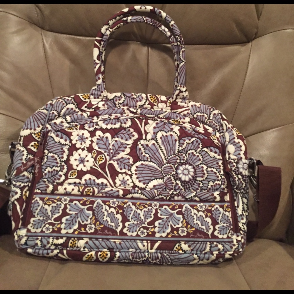 Vera Bradley Metropolitan tote: state blooms