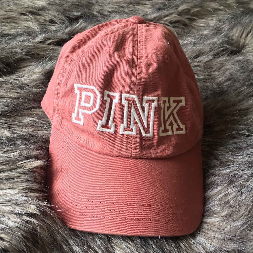 Victoria's Secret pink dust pink hat