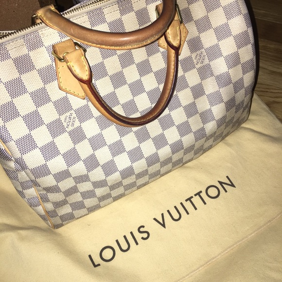 Louis Vuitton Handbags - LOUIS VUITTON DAMIER AZUR SPEEDY 30 & WALLET