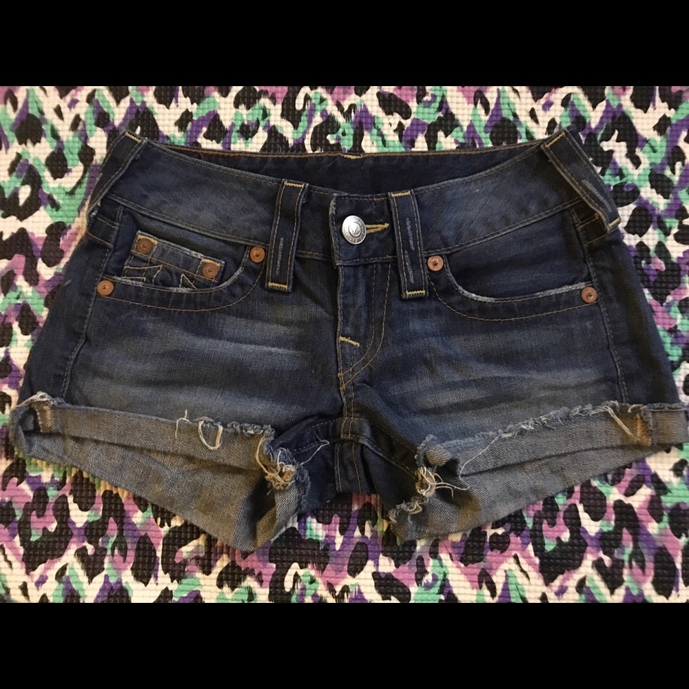 True Religion Jean Shorts