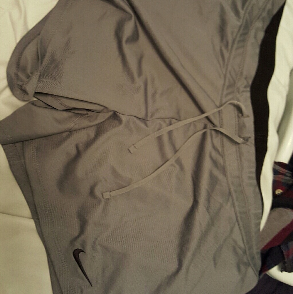 Gray Nike Dri-fit Shorts
