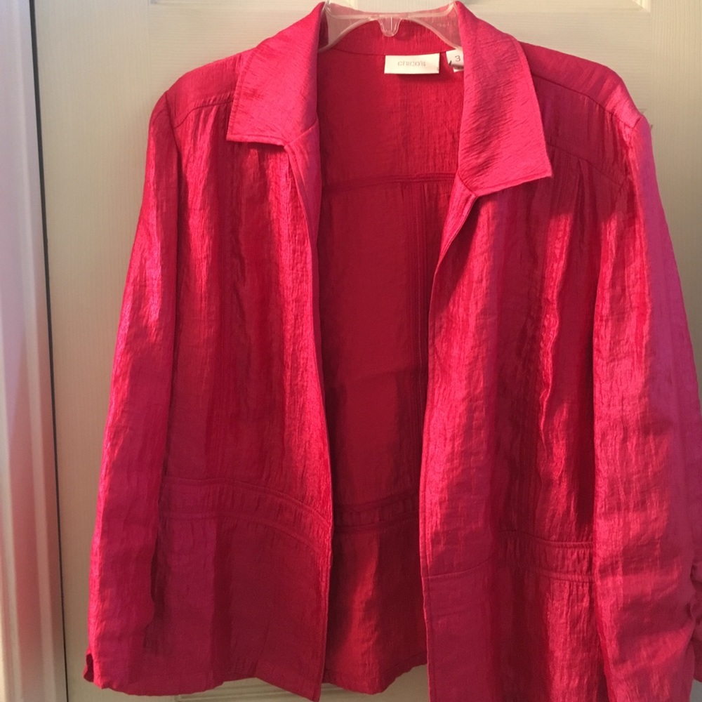 fuchsia jacket