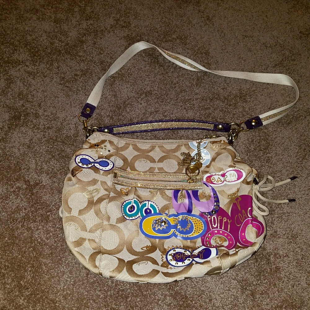 Coach Poppy crossbody purse