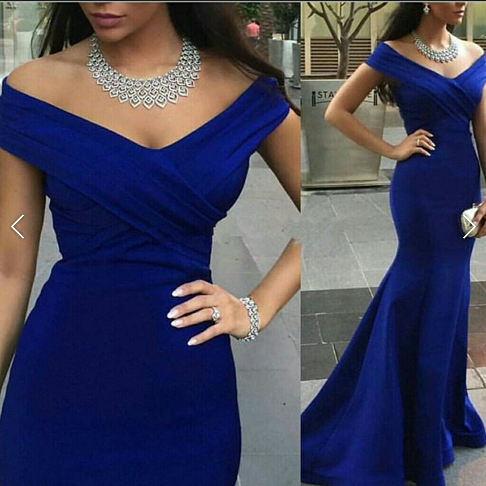 After 5 floor lenght dress