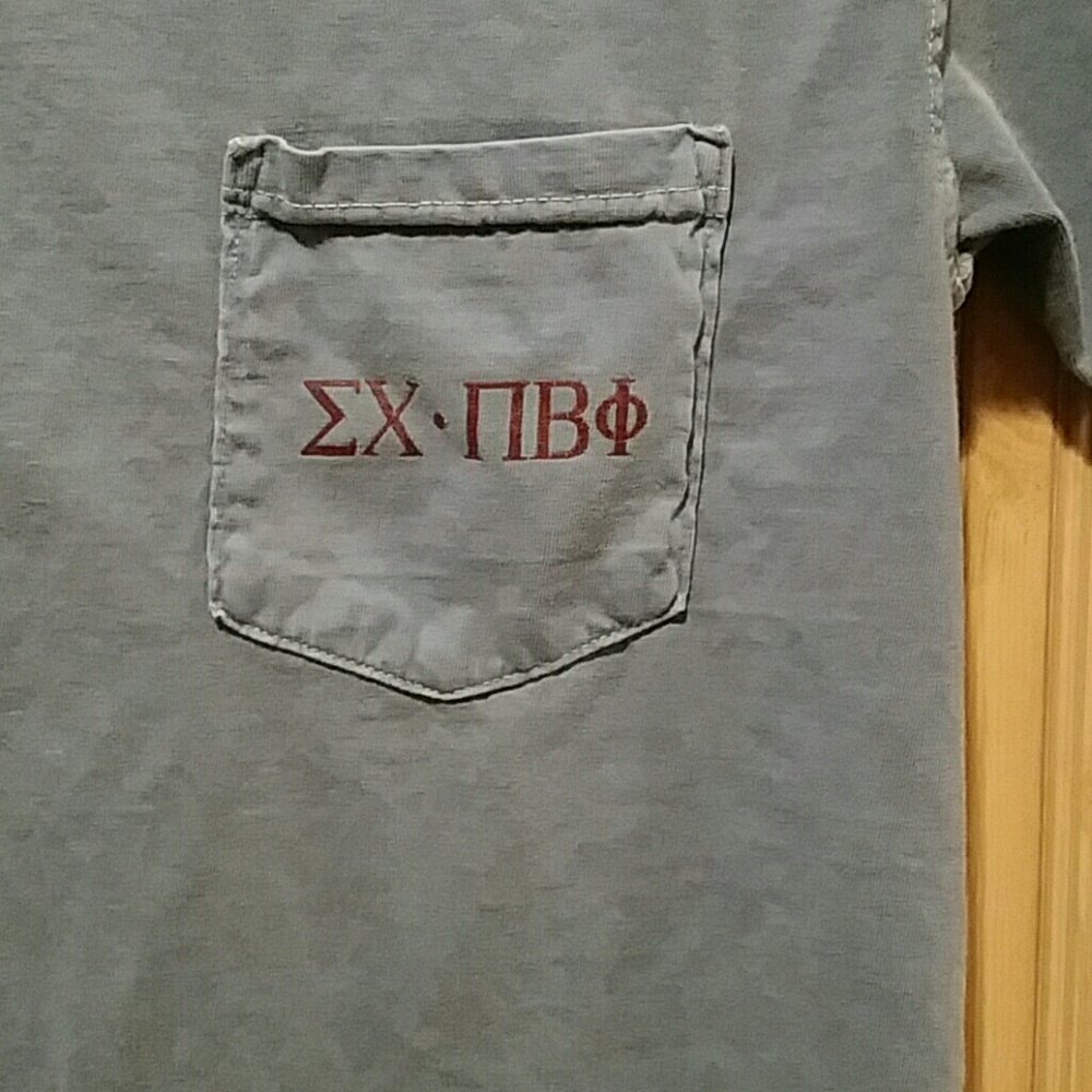 Pi Phi Sigma Chi pocket shirt