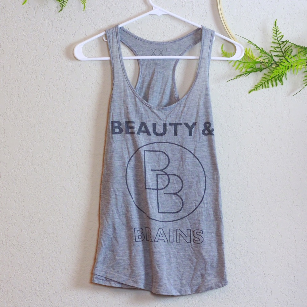 Forever 21 Grey tank ✨