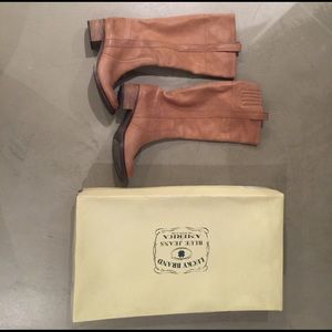 Lucky Brand Tan Cowboy Boots