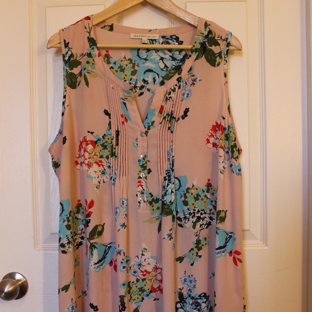 Daniel Rainn Floral Print Blouse