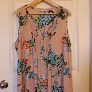 Daniel Rainn Floral Print Blouse
