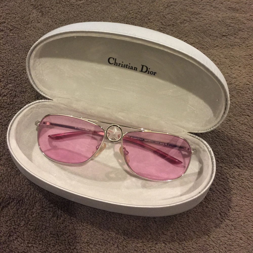 Dior sunglasses with case