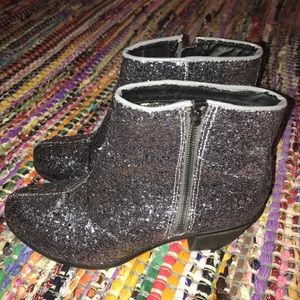 Princess Vera Wang glitter booties