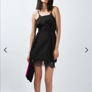 🆕Topshop Chain Loop Lace Dress