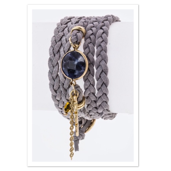 {$FIRM} {The Gretchen}  Ivory Wrap Bracelet - Picture 2 of 4