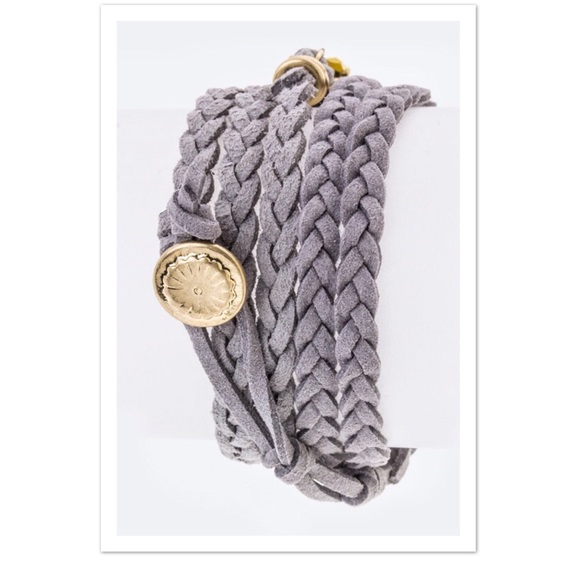 {$FIRM} {The Gretchen}  Ivory Wrap Bracelet - Picture 3 of 4