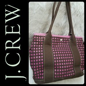 J. Crew Canvas Tote Bag