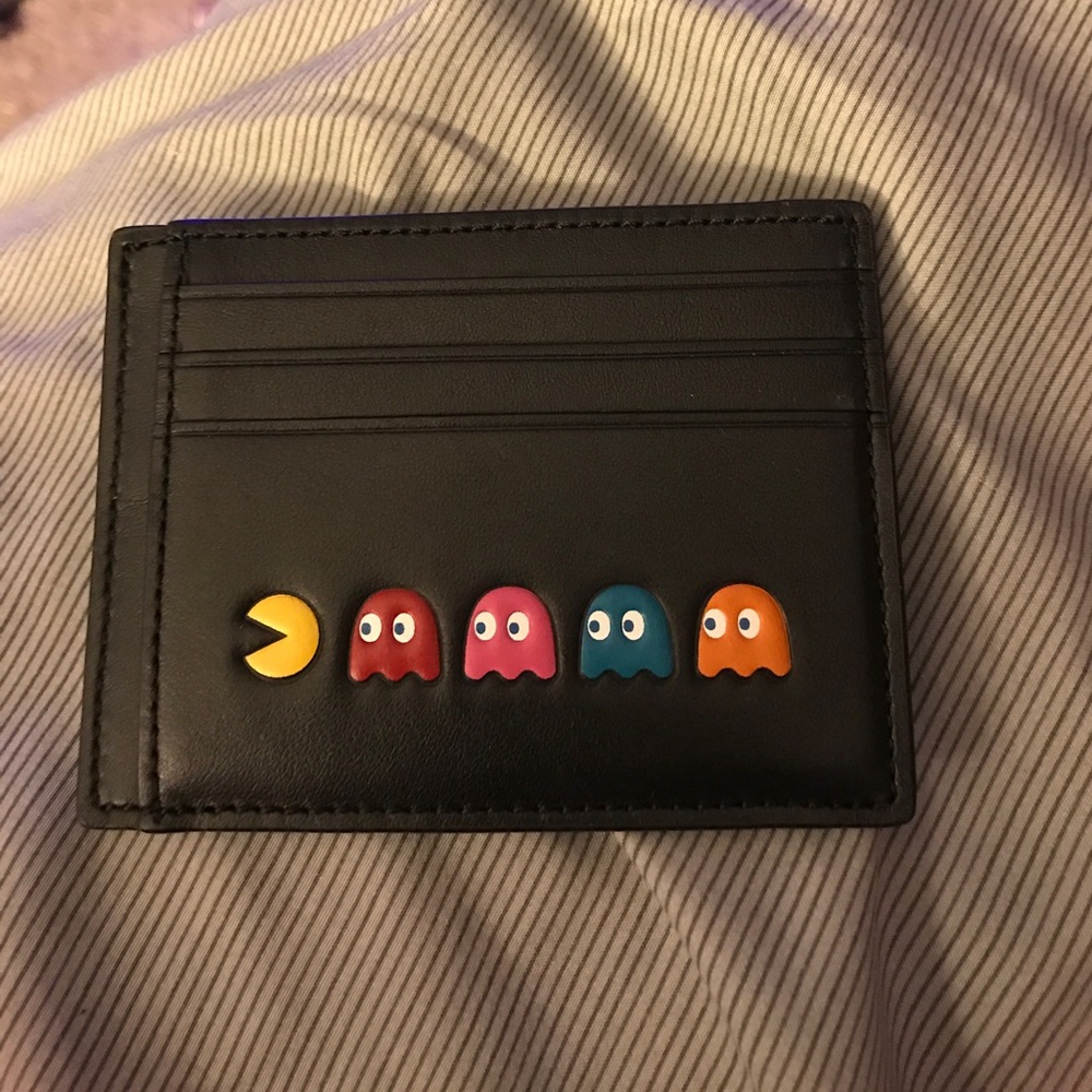 COACH PACMAN CARD HOLDER