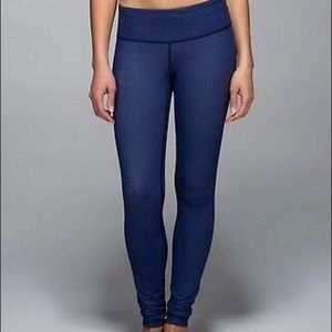 Lululemon denim leggings