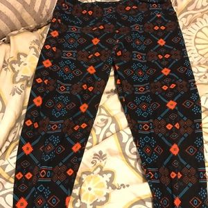 Aztec leggings