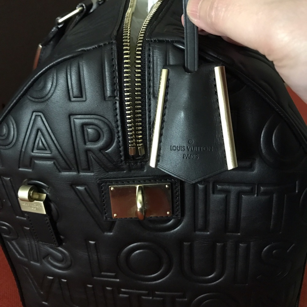 Auth. Louis Vuitton Speedy Cube 30 Limited Edition