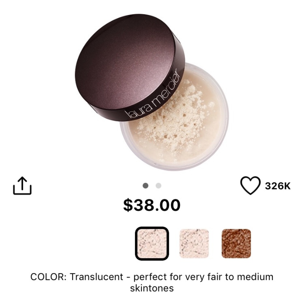 LAURA MERCIER TRANSLUCENT SETTING POWDER