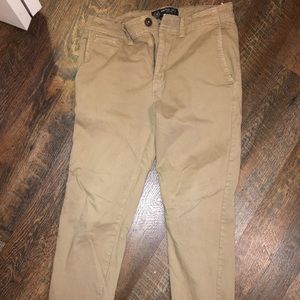 American Eagle Khaki Flex Pants