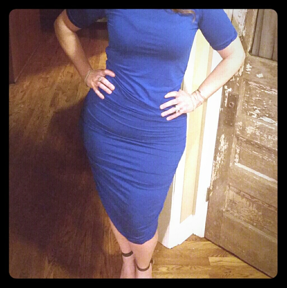 NWT Rare and Amazing Baukjen Cobalt Blue Dress!