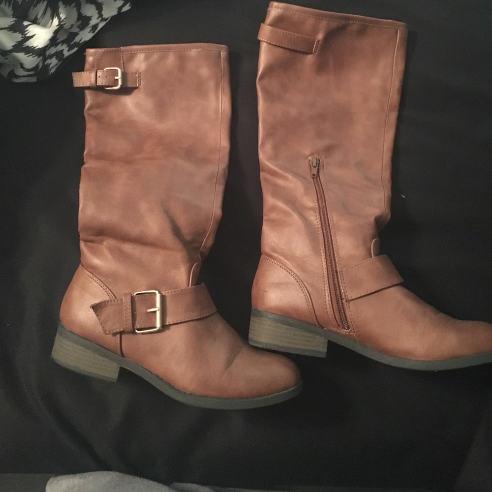 Brown Riding Boots