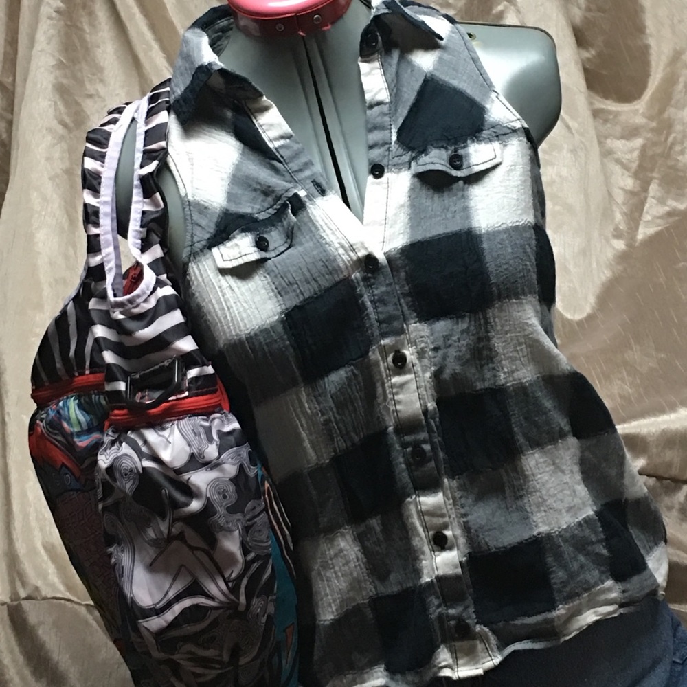 Pretty Little Liars Inspired Black & White Size XS