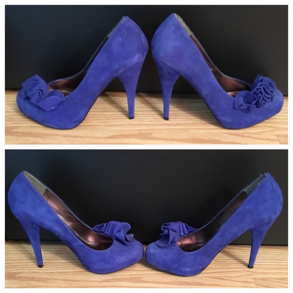 STEVE MADDEN Blue Pumps - Picture 6 of 8
