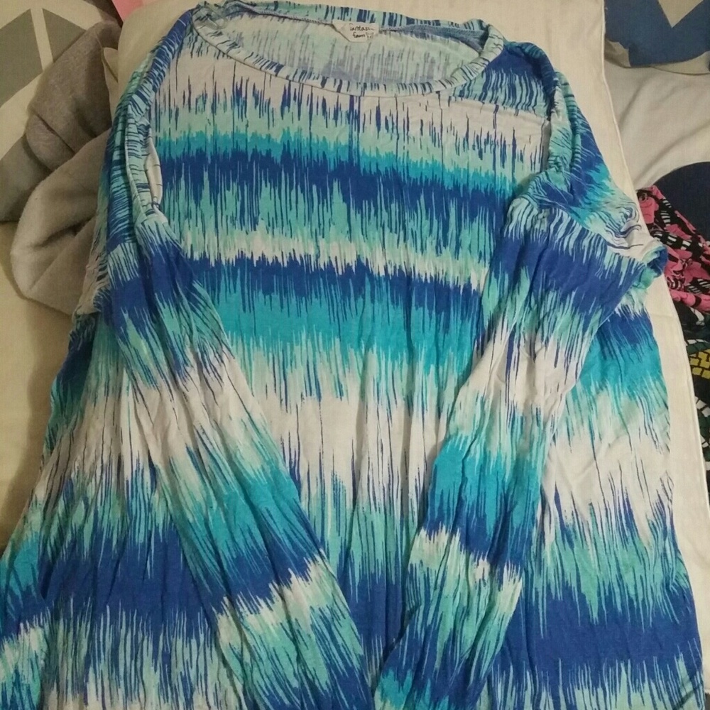 Super soft blue tunic