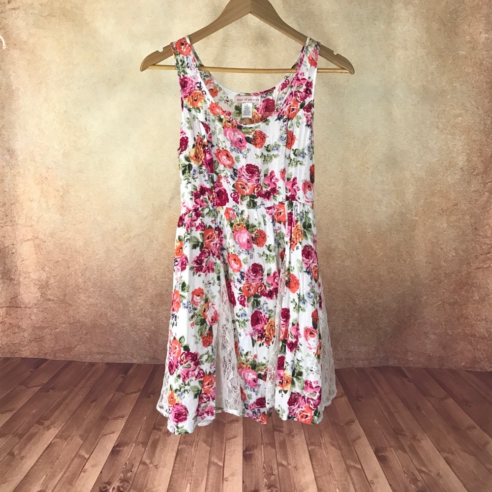 Band of Gypsies Flora Fit Flare Sundress