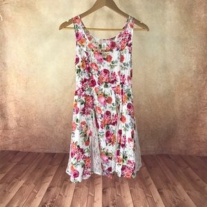 Band of Gypsies Flora Fit Flare Sundress