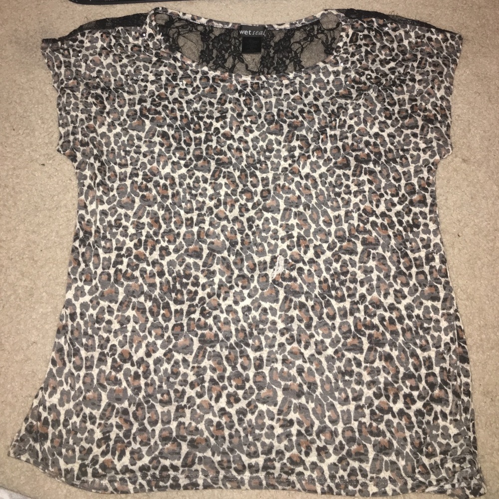 Cheetah Print Top