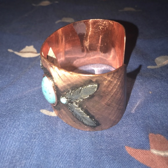 Cattle Skull Cuff - Picture 2 of 3