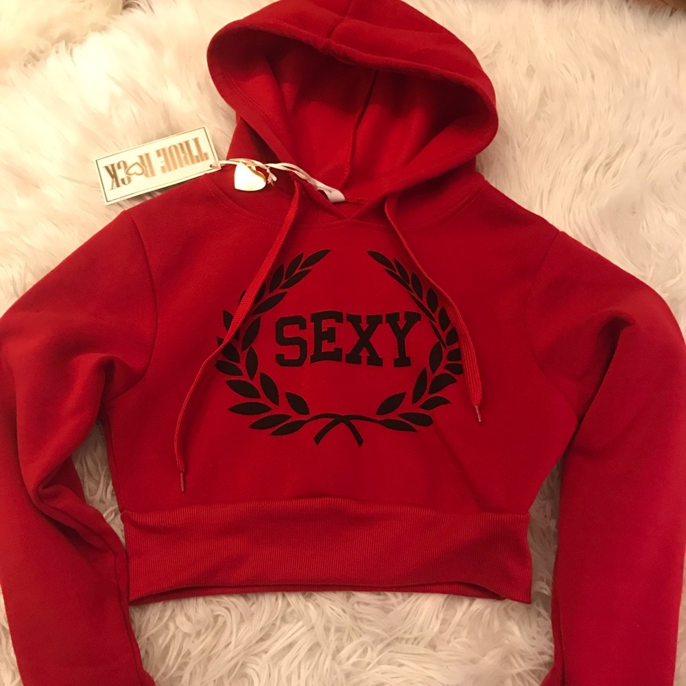 Crop hoodie NWT