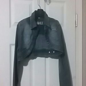 Crop top jacket