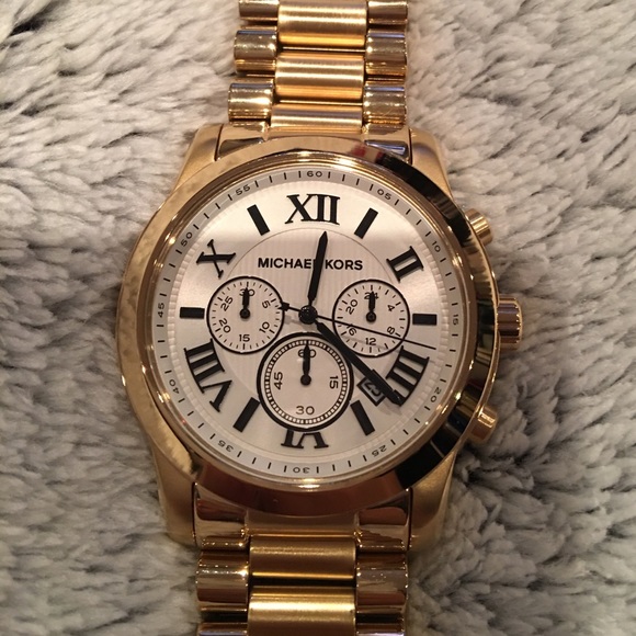MK Runway Gold-Tone Stainless Steel Watch main image 4