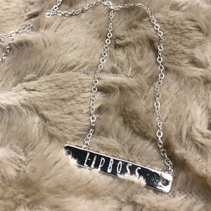 LIPBOSS silver necklace