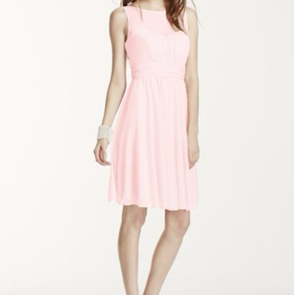 Light pink party dress