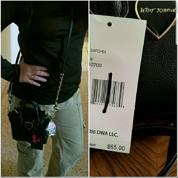 Super cute betsey johnson crossbody bag. - Picture 4 of 4