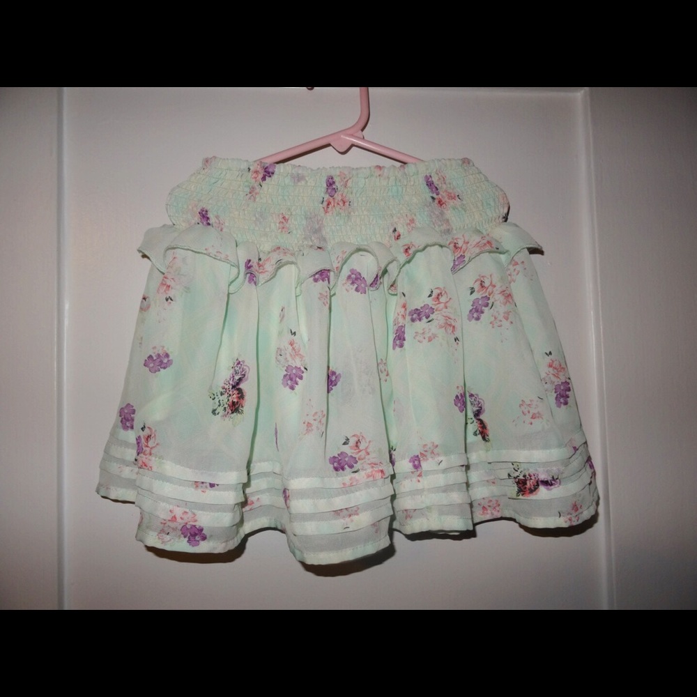 Fire Los Angeles Floral Skirt